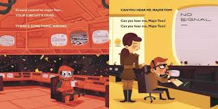 Can You Hear Me Major Tom Lyrics David Bowie S Space Oddity Transformed Into Picture Book For Kids