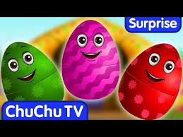 Surprise Eggs Nursery Rhymes Old Macdonald Had A Farm Learn Colours Farm Animals Chuchu Tv Youtub Nursery Rhymes Learning Colors Nursery Rhymes Songs