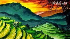 Atas nikmat yang telah diberikan untuk semua makhluk di bumi ini. 27 Ide Sunset Painting Lukisan Matahari Terbenam Lukisan Lukisan Pohon