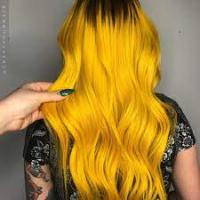 Tashdollars Cosmicsunshine And Neonmoon Arcticfoxhaircolor Arcticfoxhaircolor Yellow Hair Dye Hair Styles Vivid Hair Color