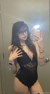 Hannahowo OnlyFans Glasses And Bodysuit