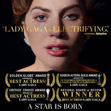 Bradley Cooper, Lady Gaga and Sam Elliott's heralded performances in  #AStarIsBorn are now honored with multiple nominations including #SAGAwards  and #CriticsChoice.
