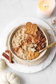 Gingerbread Oatmeal Vegan Gluten Free Recipe Food Healthy Breakfast Recipes Vegan Breakfast Recipes