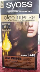 2 x oleo intense von syos. Syoss Oleo Intense Farbe Goldbraun Kleiderkorb De