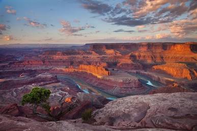 L'époustouflant panorama de Dead Horse Point, scène finale mythique de votre journée avec notre circuit Evasion Forever