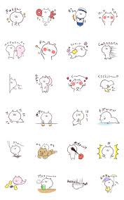 Usamaru 8217 S Animated Antics Line Sticker Download Usamaru 039 S Animated Antics Sticker Line And Use On Wh Sticker App Cute Doodles Cute Little Drawings