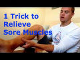 Compression of a muscle can cause muscle tightness or a need to stretch as well. How To Relieve Tight Sore Leg Muscles Youtube