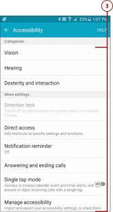 There is a random setting that allows you to set a screen lock with a direction swipe password, but it isn't in . Changing Accessibility Settings Customizing Your Galaxy Note 5 Informit