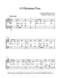 O Christmas Tree Easy Piano Arrangement For Beginning Piano Christmas Piano Christmas Piano Sheet Music Piano Sheet