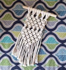 For many macramé could be the first attempt, but now that you have a host of patterns and tutorials at your fingertips, you can begin exploring the various facets of the textile art with aplomb. How To Make A Small Macrame Wall Hanging Aster Vine