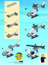 City Police Helicopter Lego 30226 Lego Police Lego Activities Lego Instructions