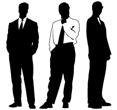 Vector Businessman Silhouettes Download Free Vector Art Person Silhouette Silhouette Man Silhouette