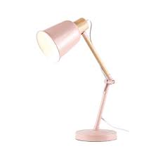 Schreibtischlampe Aus Pastellrosa Metall Pixie Schreibtischlampe Lampe Schreibtischlampe Kinder
