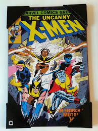 Uncanny X Men 126 Wooden Wall Art Marvel Comics 19 X13 Plaque Silver Buffalo Marvel Comics Covers X Men Comic Covers