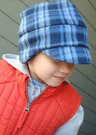 Kids Hat For Boys Boys Winter Hat Plaid Boy Hat Ear Flap Etsy Boys Fleece Hat Fleece Hats Hat Patterns To Sew