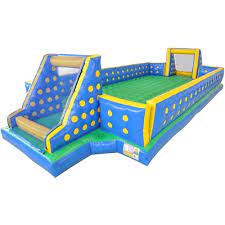 Quantos dias é que bouncy castelo inflável combo levar para a produção? Futebol De Sabao Lacuca 13 20 X 5 50 X 2 40m Frete Gratis Lacuca Brinquedos