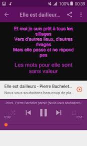 Bachelet died of lung cancer in 2005. Chansons De Pierre Bachelet Sans Net 2019 For Android Apk Download