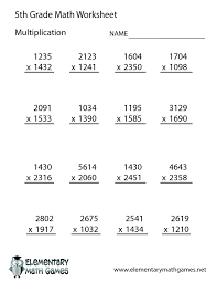 5th grade math worksheets 5th grade math worksheet printable math worksheets 4th grade multiplication worksheets free math worksheets