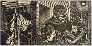 2 Barbara Burrage woodcuts