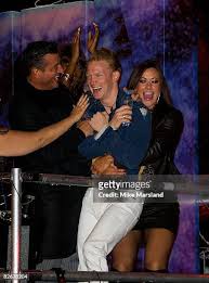 Lisa Appleton and Mario Marconi with Rex Newmark as he is evicted... News  Photo