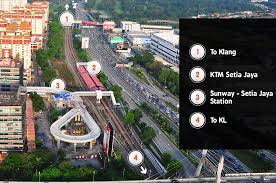It has one side platform and one island platform serving three tracks. Sunway Geo Flexi Suites
