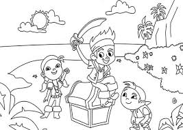 You could also print the picture using the print button above the image. Jake Izzy And Chubby Found A Treasure Chest Coloring Page Kids Play Color