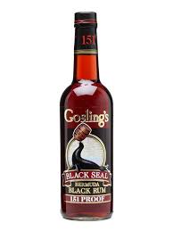 Goslings Black Seal 151 Rum Buy From World S Best Drinks Shop Rum Dark N Stormy Cocktail Whisky