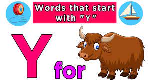 Letter y stock photos and images. Words That Start With Letter Y Words Begin With Y Kids Learning Videos Youtube