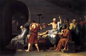 Artwork Replica The Death of Socrates, 1787 by Jacques Louis David  (1748-1800, France)