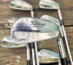 Titleist 670 MB Forged Irons 4-PW Stiff Flex RH