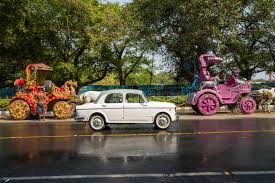 Victoria Horse Drawn Carriage Stock ...