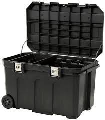 Comes with 4 swivel caster wheels for easy way to move it from closets or pantry's to other rooms. 25 Rolling Storage Bins To Organize Your Tools Storables