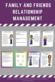 This Family And Friends Relationship Bundle Includes 4 Of Our Modules On Understandi Family Communication Elementary Teaching Resources Relationship Management