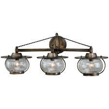 Check spelling or type a new query. Jamestown 3 Light Bronze Coastal Bathroom Vanity Fixture 27 25 In W X 11 In H X