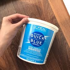 Now for on & off scalp application. Loreal Quick Blue Hair Bleach Health Beauty Hair Care On Carousell