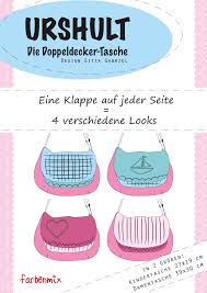 Aber auch für anfänger, die das nähen erst lernen wollen, sind die gratis anleitungen gut geeignet, um die ersten schritte an der nähmaschine zu wagen. Umhangetasche Nahen Urshult Damen Und Kindergrosse Farbenmix