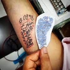 My Work Tattoo Panosundaki Pin