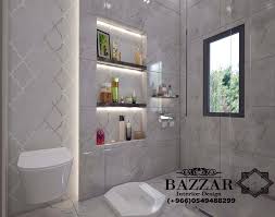 تصميم حمام مودرن تصميم حمام مودرن باللون البيج اضاءه حمامات ديكور حمام صغير Bathroom Bathr Bathroom Decor Apartment Bathroom Renovations Ceiling Design Modern