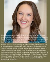 Meet the Transatlantic Love Affair ensemble for RED AND THE MOTHER WILD.  Opens March 28, 2025 @cfpampls Information and tickets at  https://bit.ly/40EBPwx Jack Bechard, Mark Benzel, Amber Bjork, Peyton  McCandless, Derek Lee