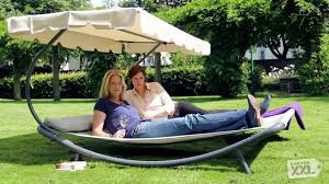 Seite an seite in einer komfortablen doppelliege im garten. Doppelliege Leco Gartenxxl Youtube