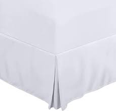 Measure your mattress and see if you need a king, single or double bed sheet. Amazon Com Utopia Bedding Queen Bed Skirt Soft Quadruple Pleated Ruffle Easy Fit With 16 Inch Tailored Drop Hotel Quality Shrinkage And Fade Resistant Queen White Home Kitchen