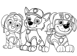 Free printable mini paw patrol coloring book from a single sheet. Paw Patrol Coloring Pages 120 Pictures Free Printable