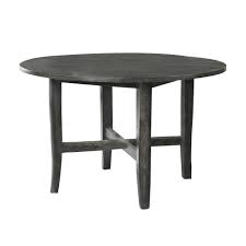 80 list price $459.00 $ 459. 47 Inch Farmhouse Style Round Wooden Dining Table Rustic Gray Overstock 31768302