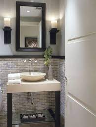 Bathroom renovated with mosaic of grey tiles. Bathroom Half Wall Tiles Design Novocom Top