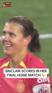 LISTEN TO THIS CROWD. What an incredible moment for Christine Sinclair as  she scores in the final regular-season match of her career! 👏 (🎥: @NWSL)  #theshiftsports #nwsl #christinesinclair ...