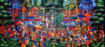 Kamu juga bisa menggunakan lukisan dengan corak batik untuk rumahmu. Konsep Aspek Kosmologi Jejak Seni Rupa Bali Dari Masa Lampau