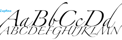 Image result for zapfino