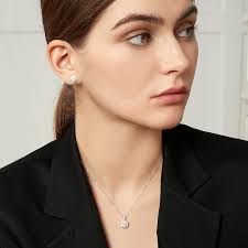 CZCITY VVS Queen Silver Necklace