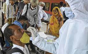 Pace of around 3.02 million doses per day. Coronavirus 2 Lakh New Covid Cases Record Daily High For India 10 Points
