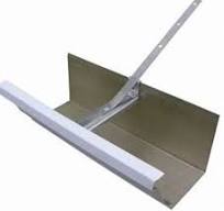 SST Gutter Hangers Aluminum Hanger with Strap for Attaching Gutters Without  Fascia 5" or 6"